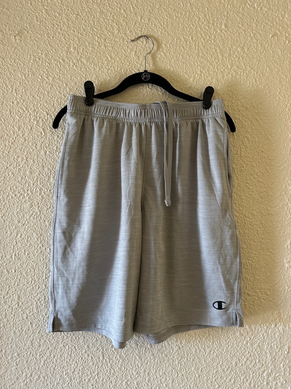 Champion Light Gray Athletic Pull-On Shorts